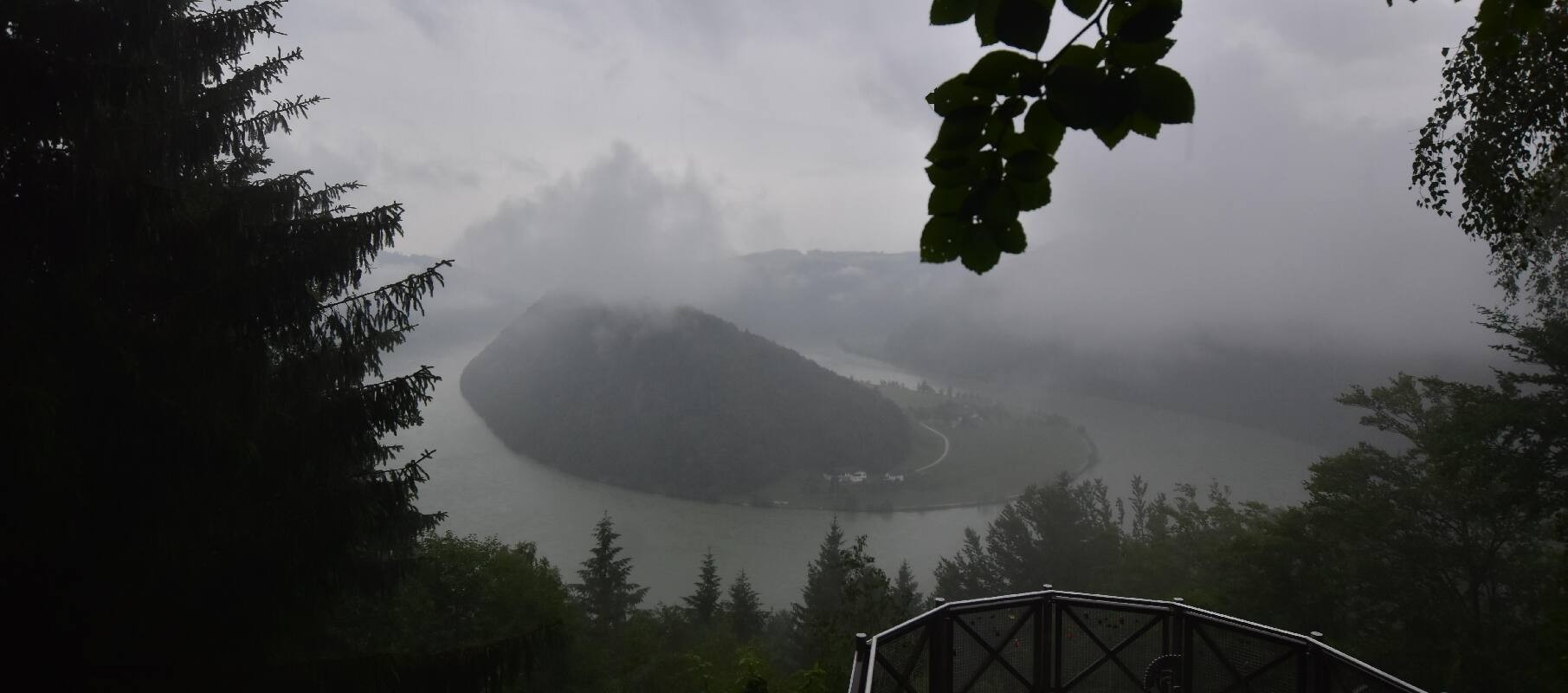 Archiv Foto Webcam Schlögener Schlinge im Oberen Donautal