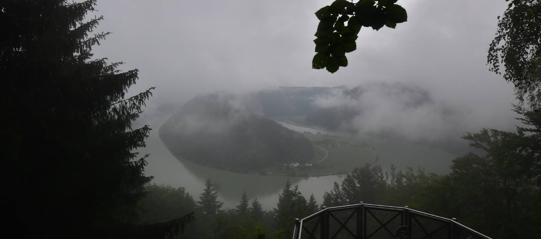 Archiv Foto Webcam Schlögener Schlinge im Oberen Donautal