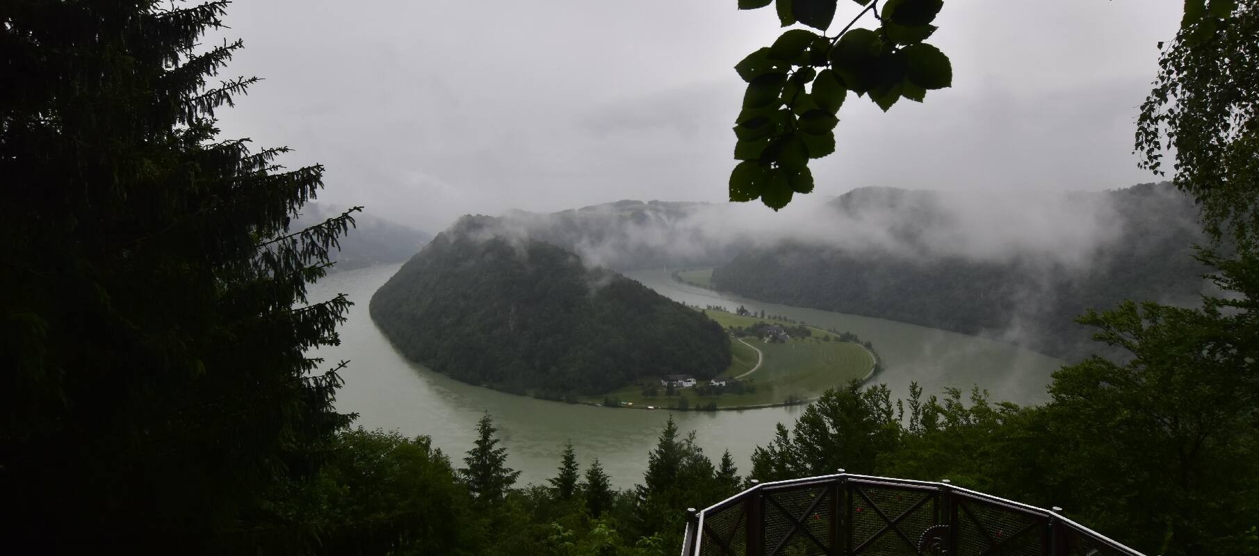 Archiv Foto Webcam Schlögener Schlinge im Oberen Donautal
