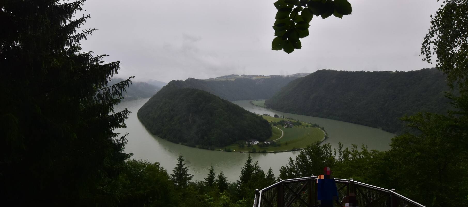 Archiv Foto Webcam Schlögener Schlinge im Oberen Donautal