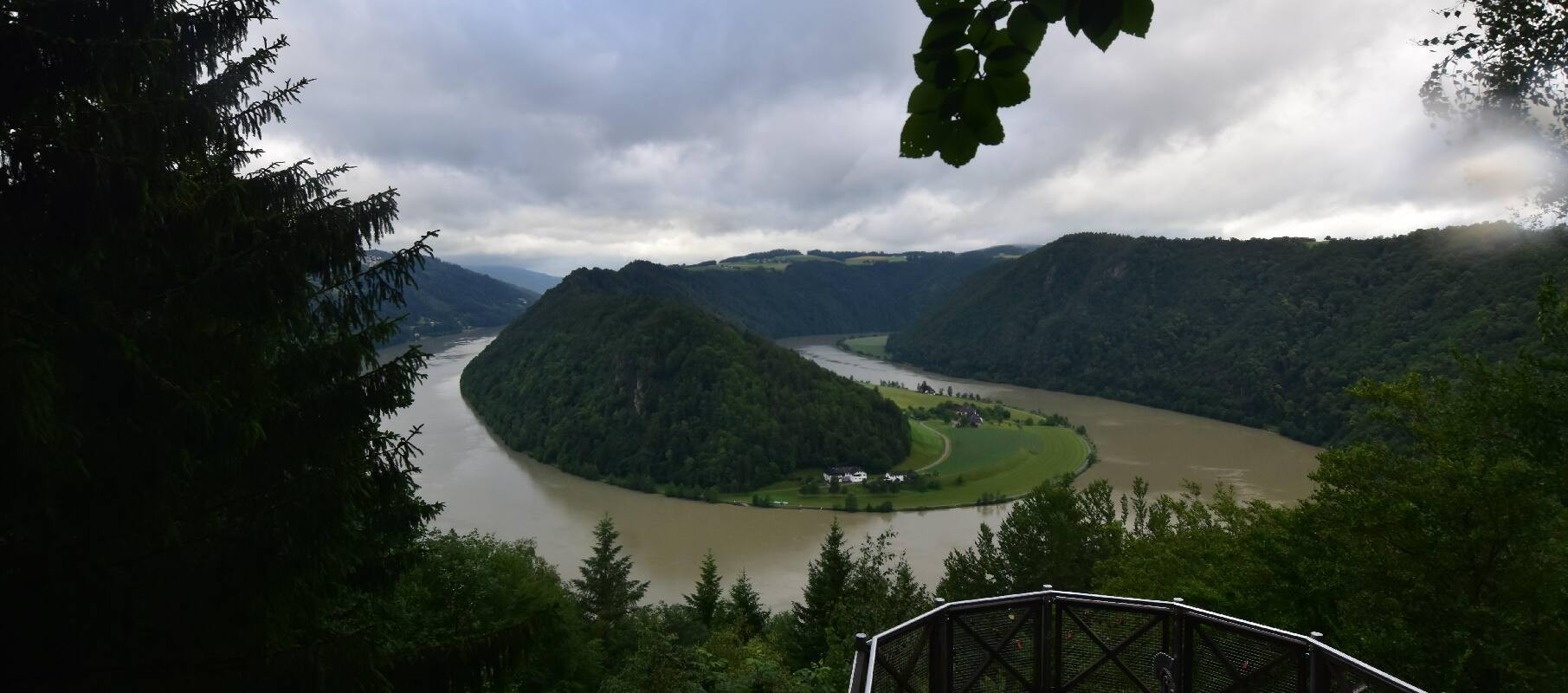Archived image Webcam Haibach: Schlögener Donauschlinge