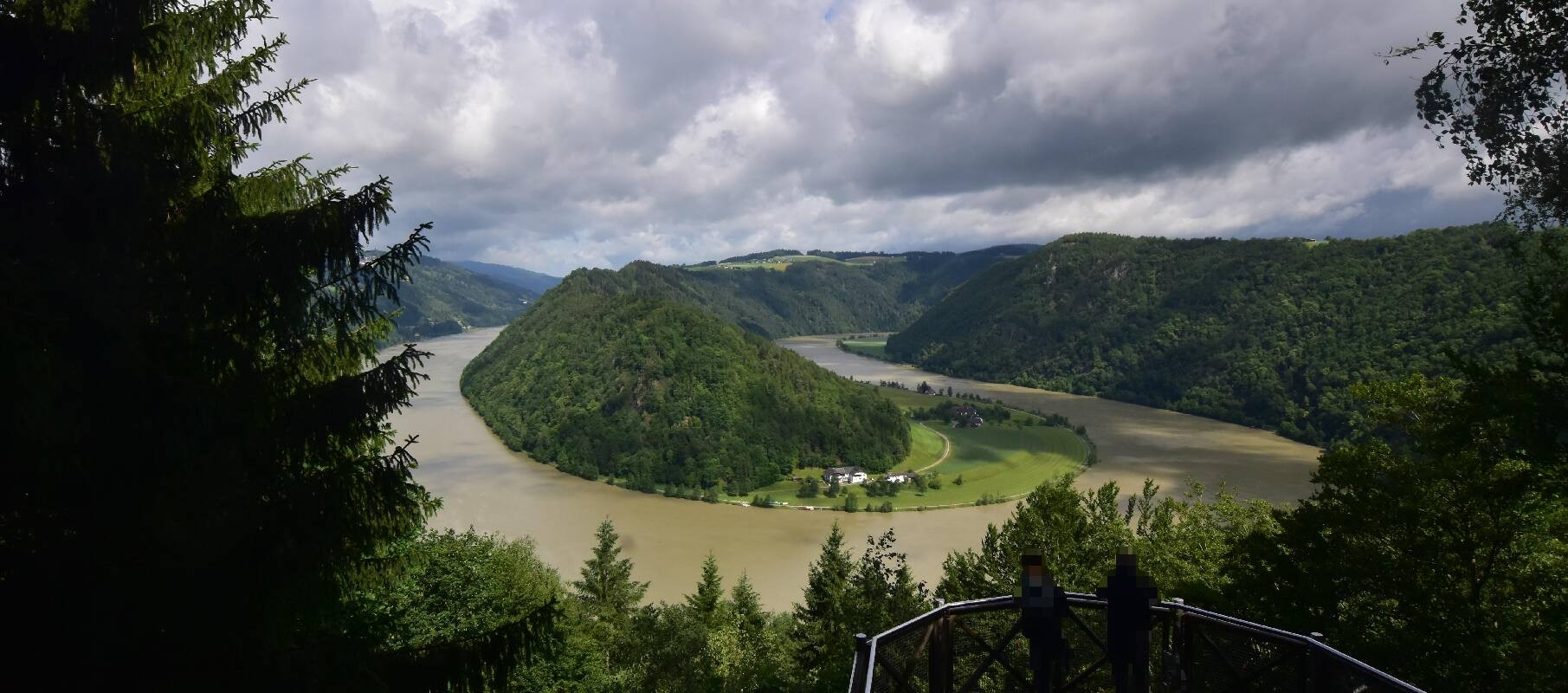 Archived image Webcam Haibach: Schlögener Donauschlinge