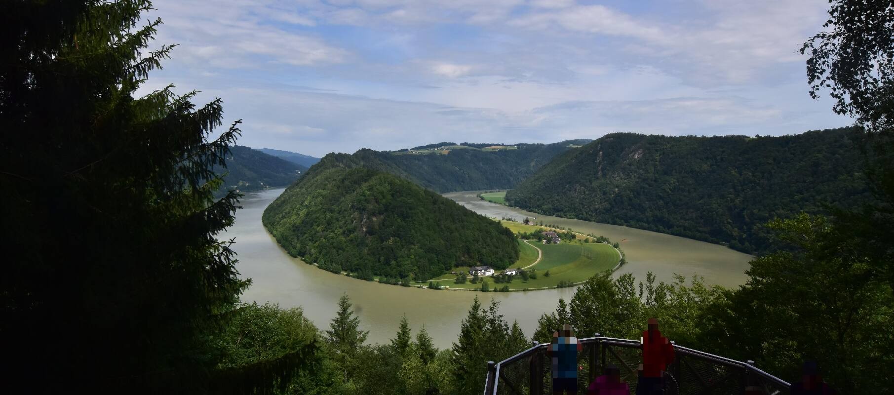 Archiv Foto Webcam Schlögener Schlinge im Oberen Donautal