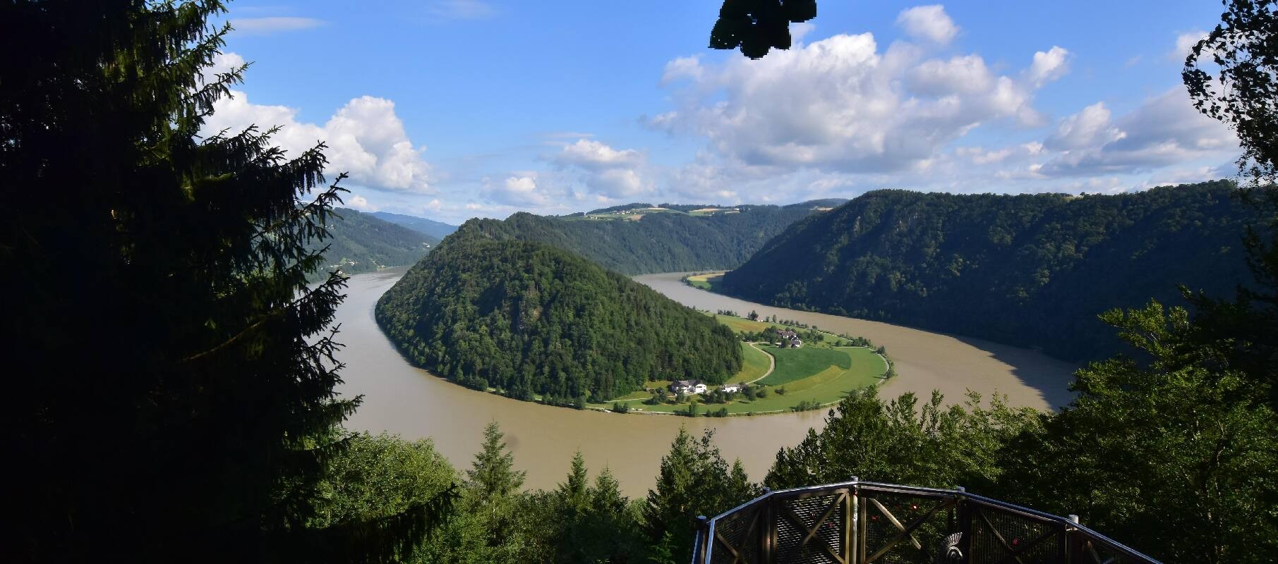 Archived image Webcam Haibach: Schlögener Donauschlinge