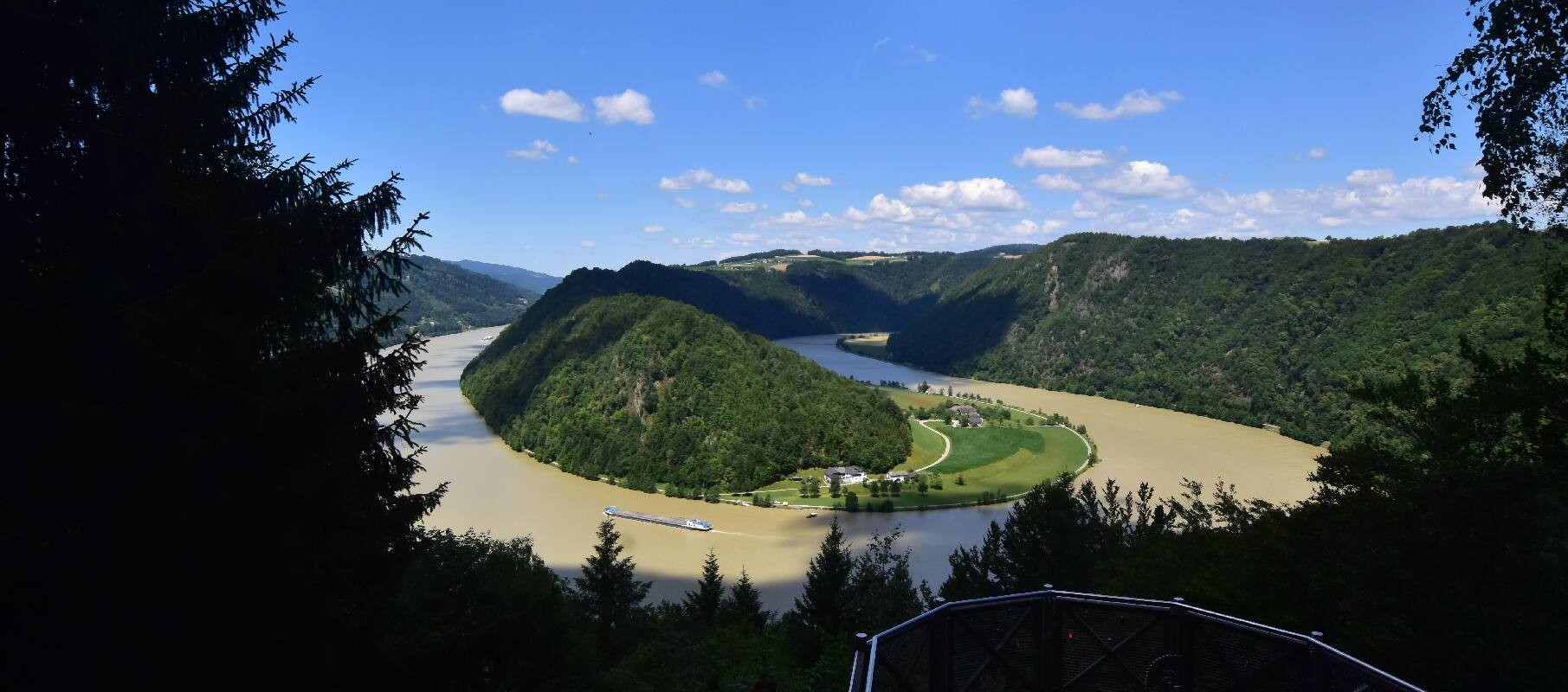 Archived image Webcam Haibach: Schlögener Donauschlinge