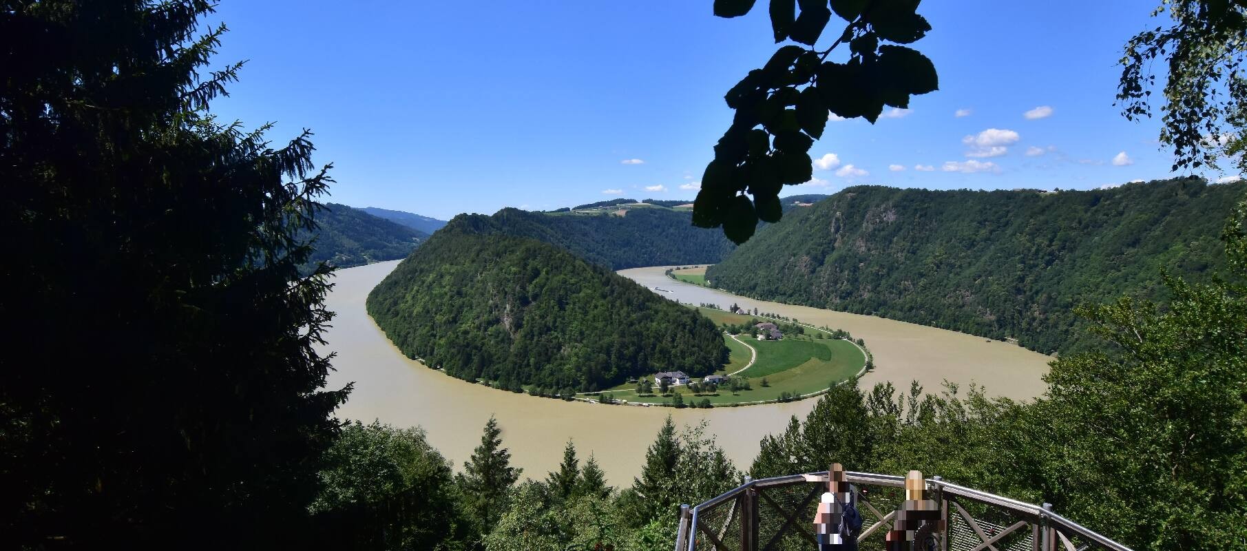 Archived image Webcam Haibach: Schlögener Donauschlinge