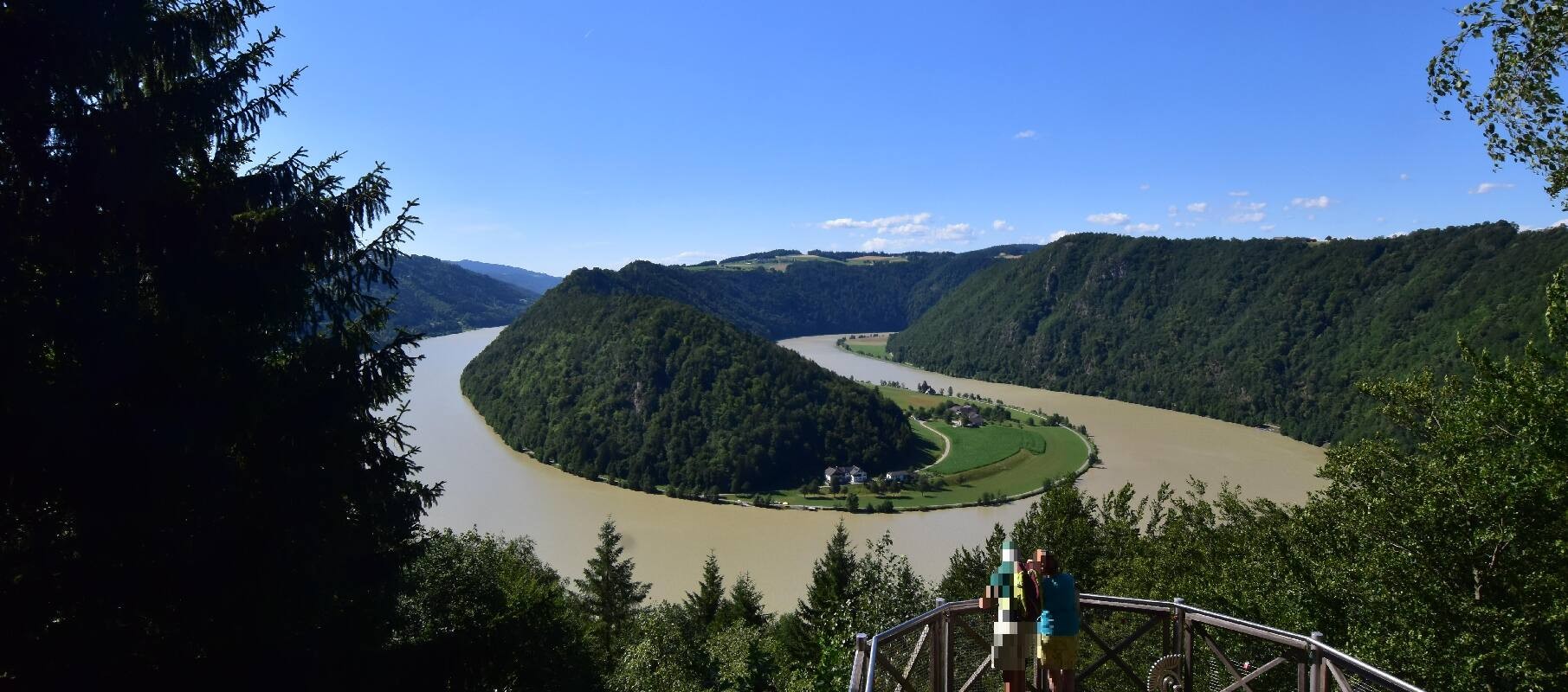 Archived image Webcam Haibach: Schlögener Donauschlinge