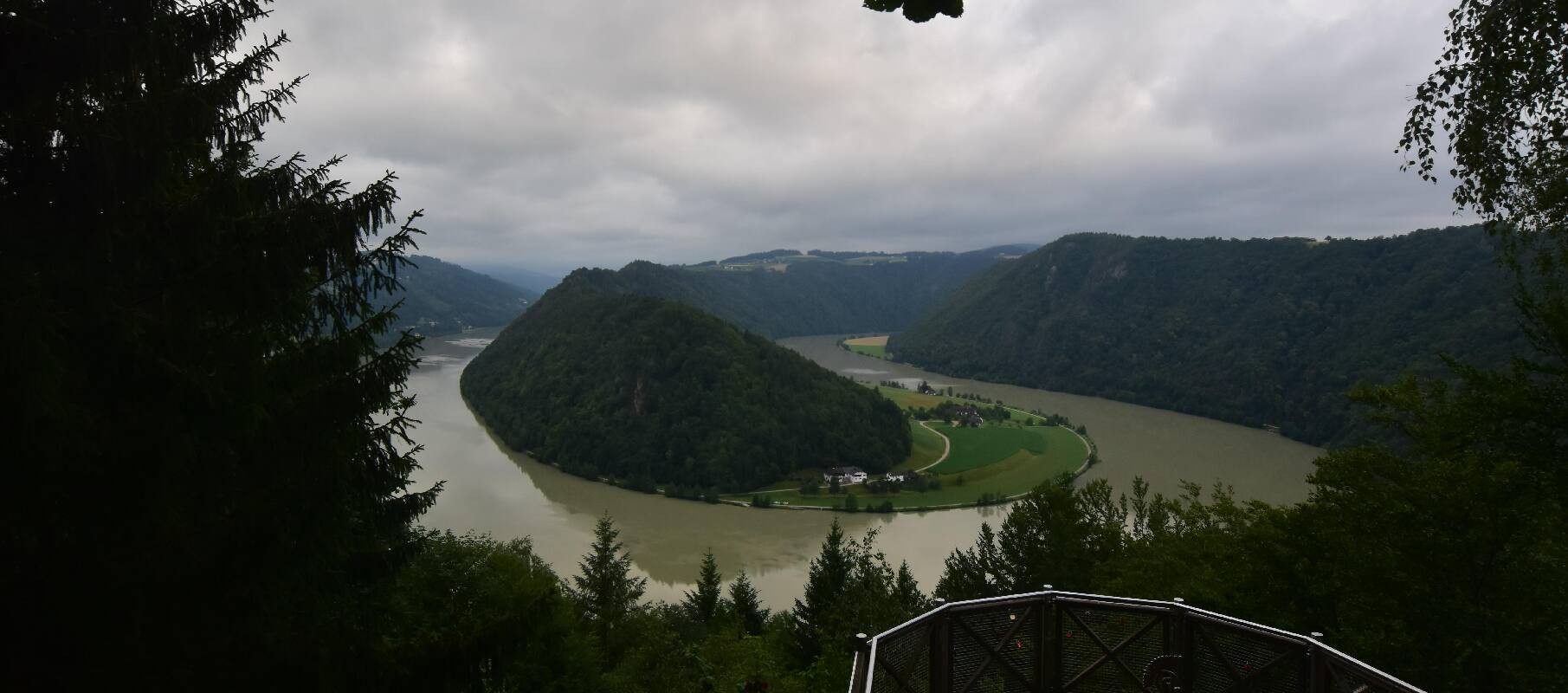 Archiv Foto Webcam Schlögener Schlinge im Oberen Donautal