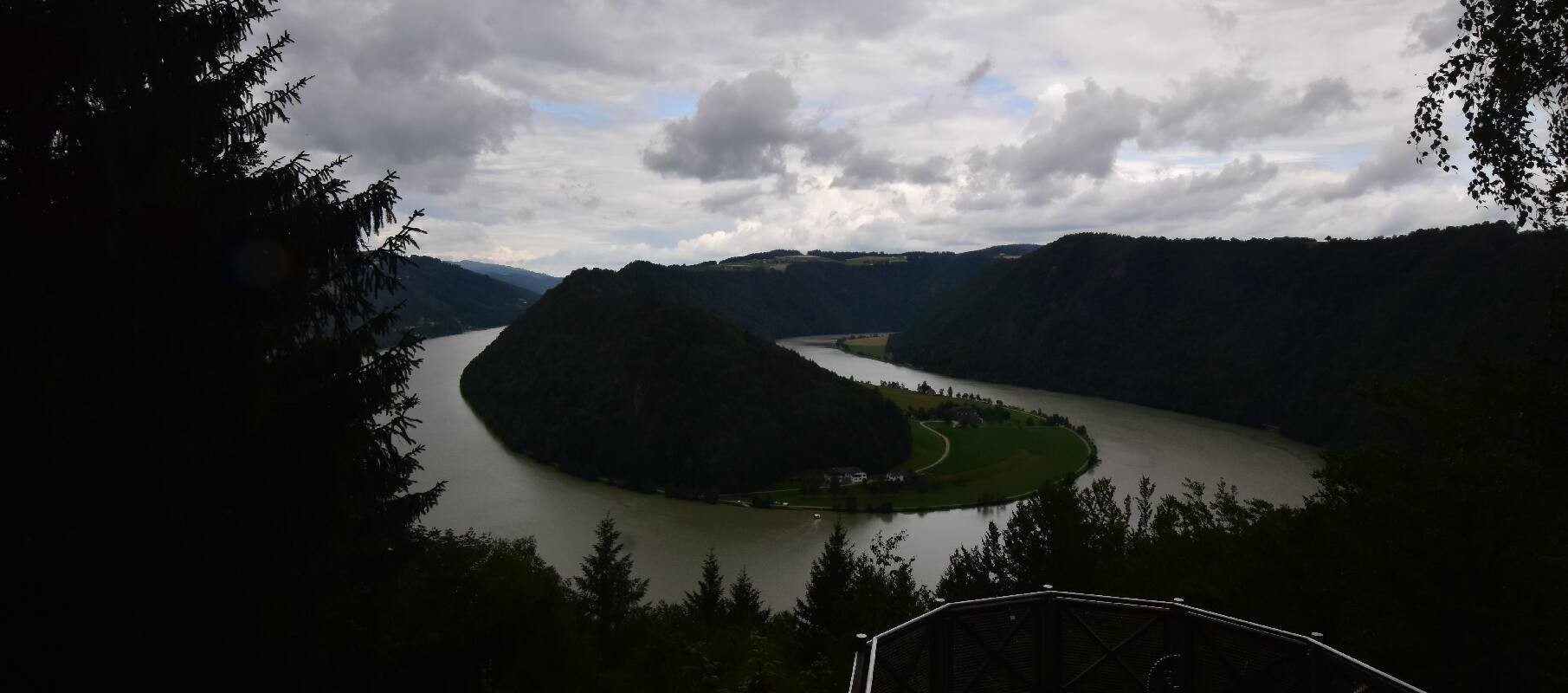 Archiv Foto Webcam Schlögener Schlinge im Oberen Donautal