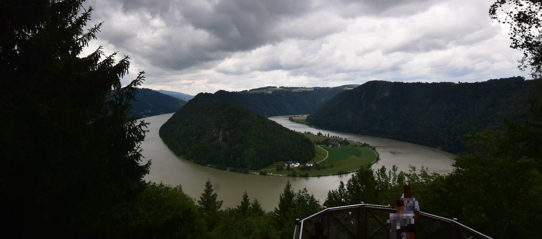 Archiv Foto Webcam Schlögener Schlinge im Oberen Donautal
