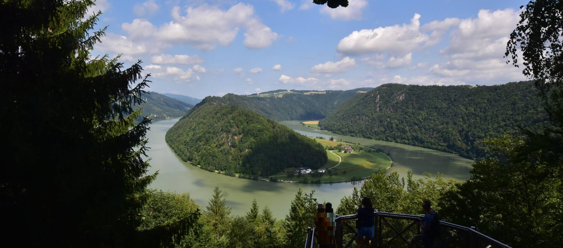 Archiv Foto Webcam Schlögener Schlinge im Oberen Donautal