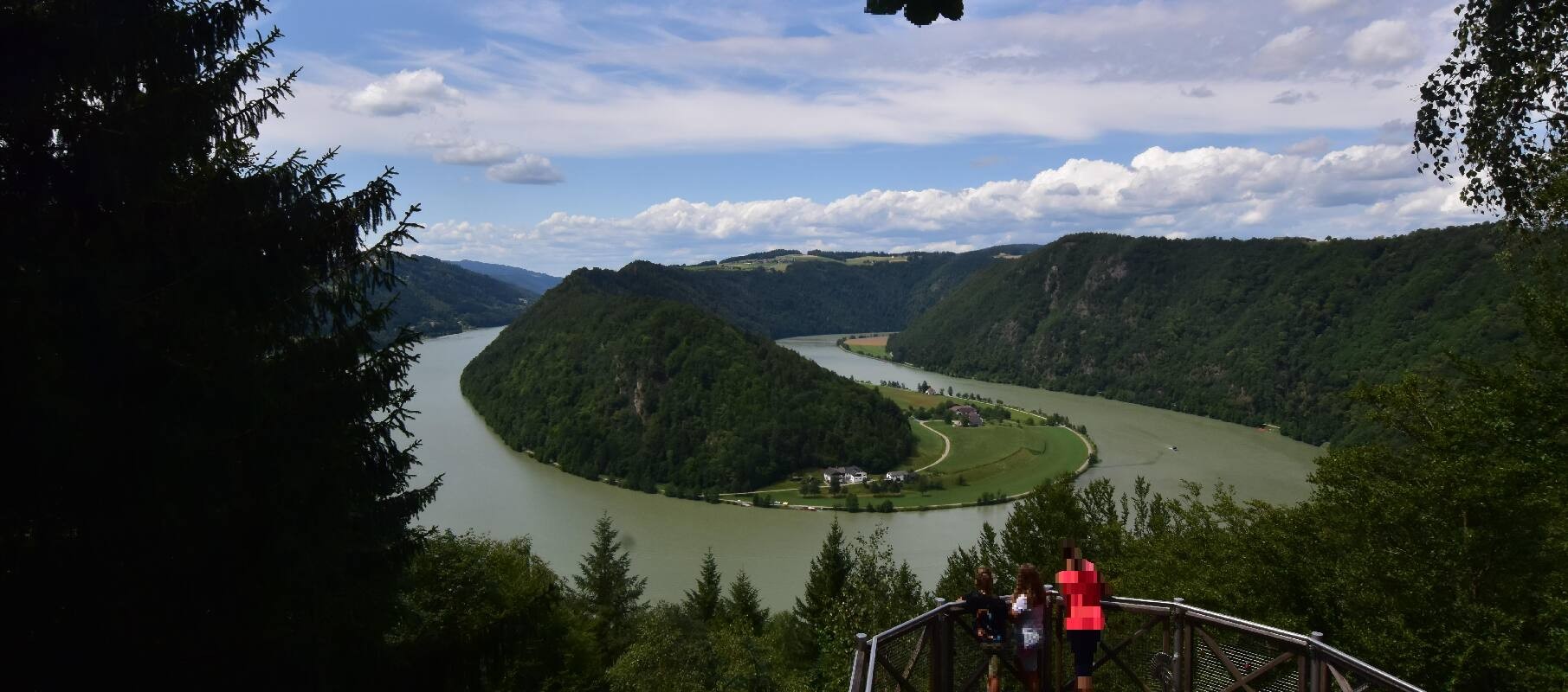 Archiv Foto Webcam Schlögener Schlinge im Oberen Donautal