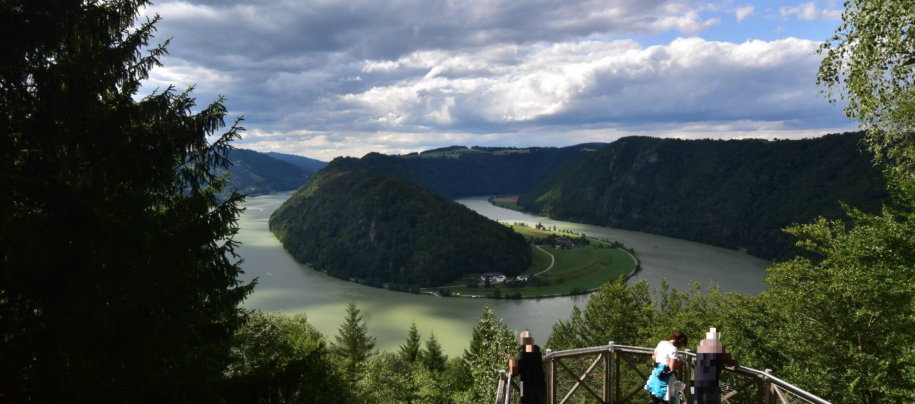Archiv Foto Webcam Schlögener Schlinge im Oberen Donautal