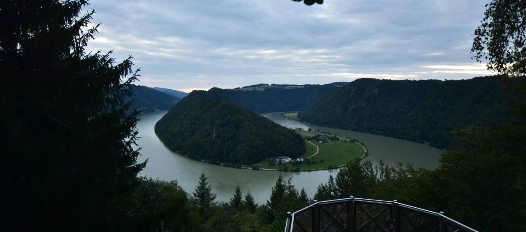 Archiv Foto Webcam Schlögener Schlinge im Oberen Donautal