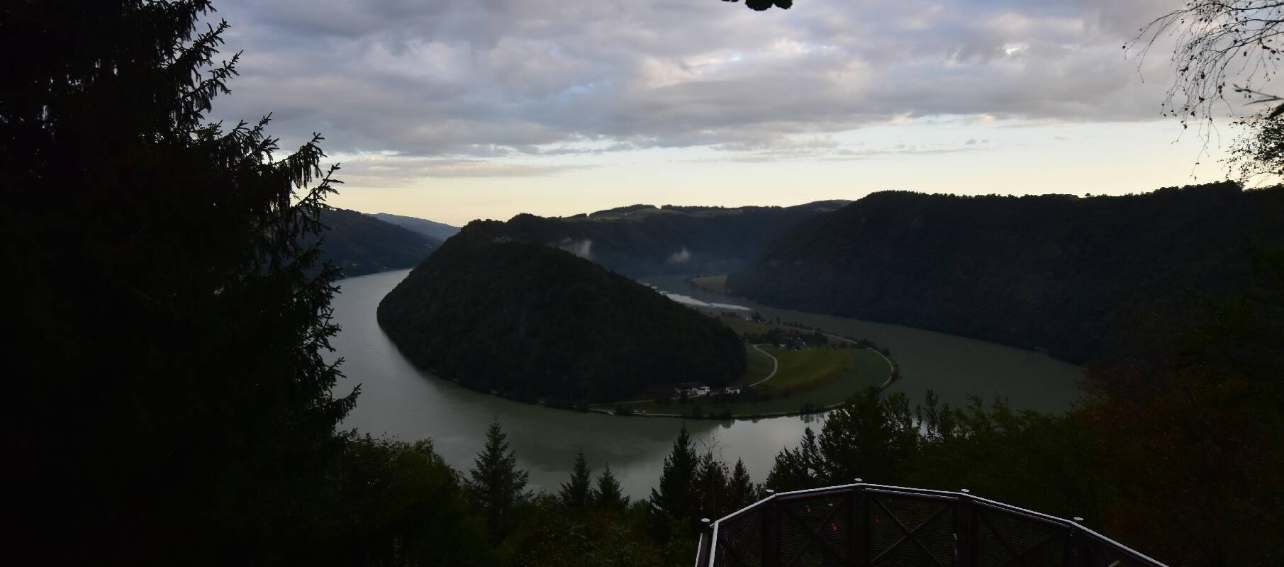Archiv Foto Webcam Schlögener Schlinge im Oberen Donautal
