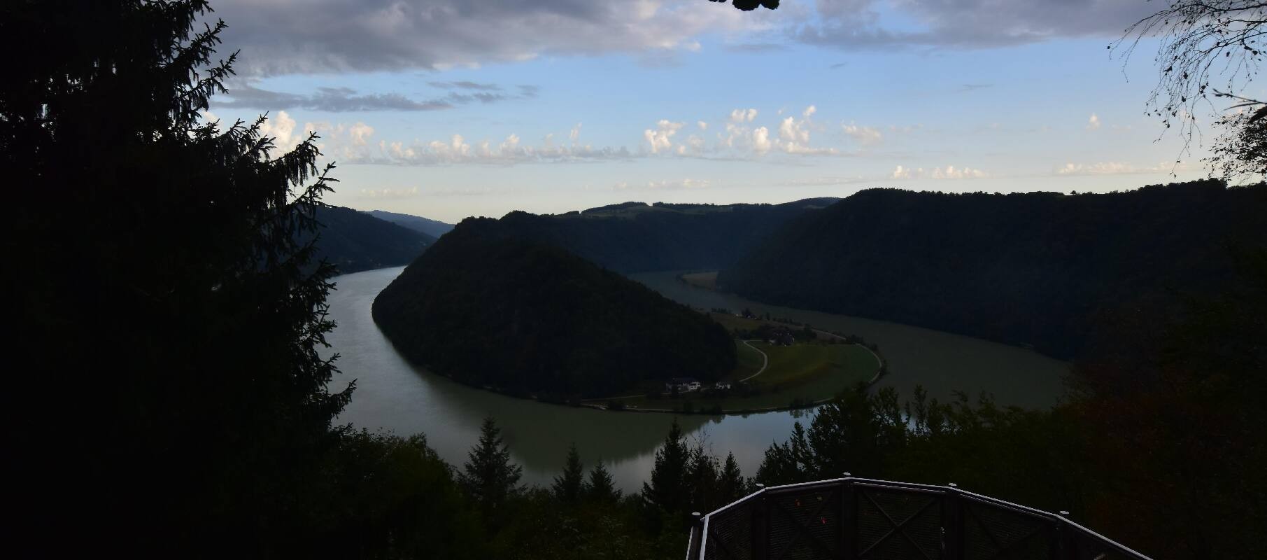 Archiv Foto Webcam Schlögener Schlinge im Oberen Donautal