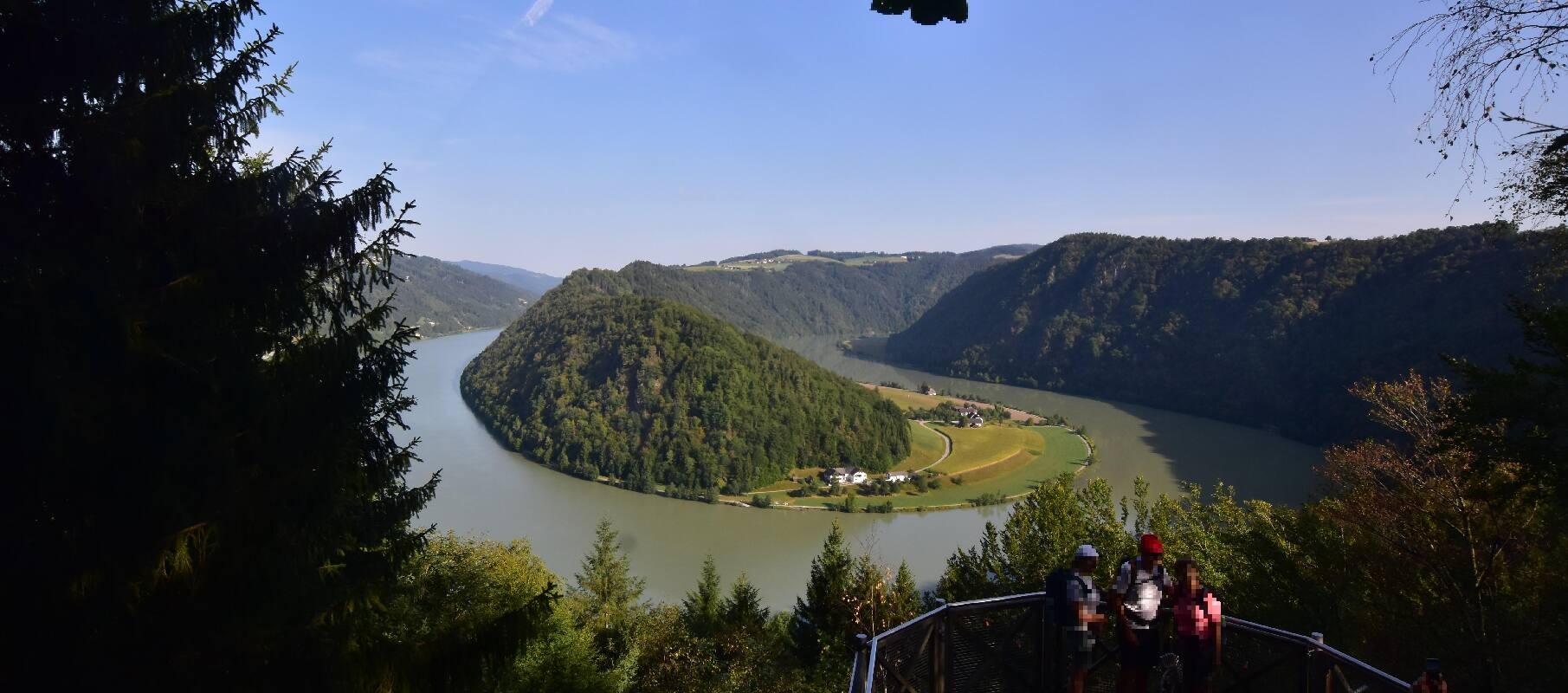 Archiv Foto Webcam Schlögener Schlinge im Oberen Donautal