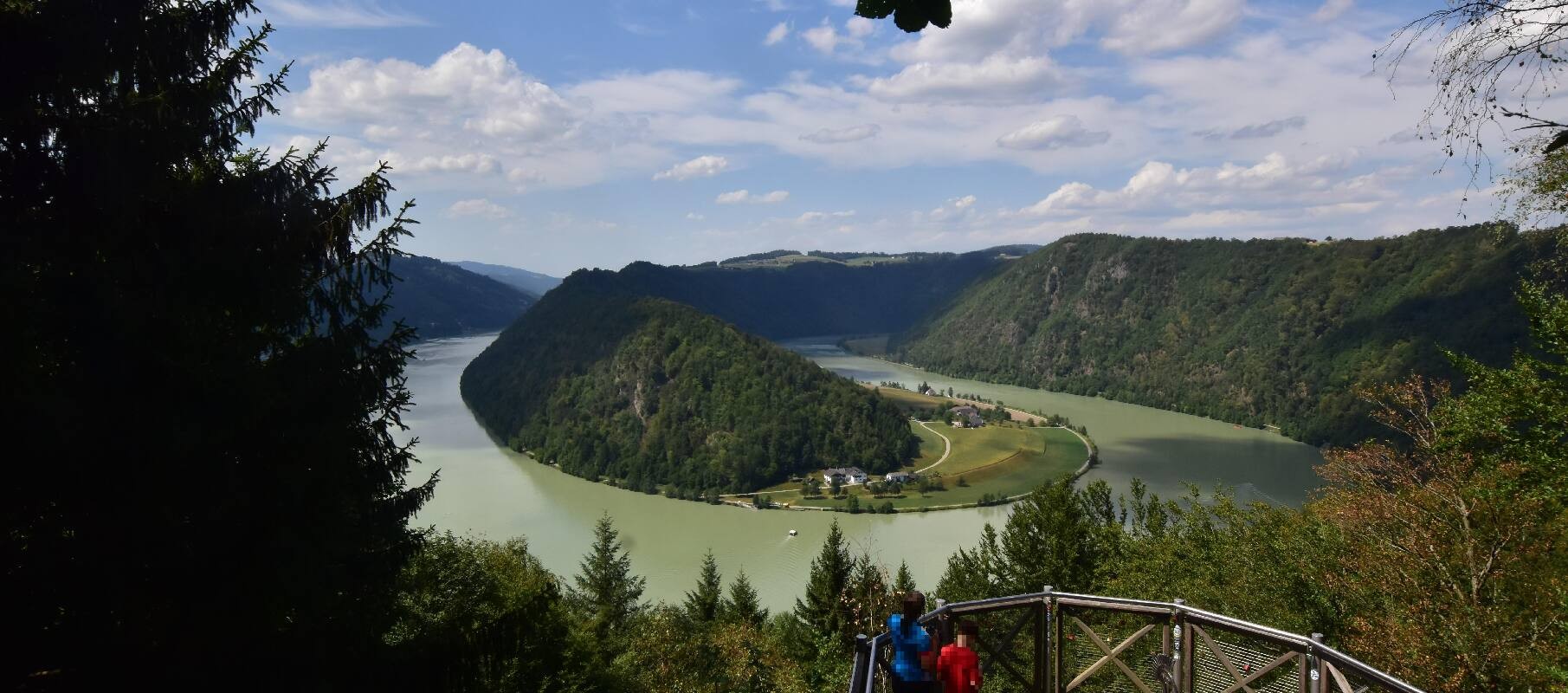Archiv Foto Webcam Schlögener Schlinge im Oberen Donautal