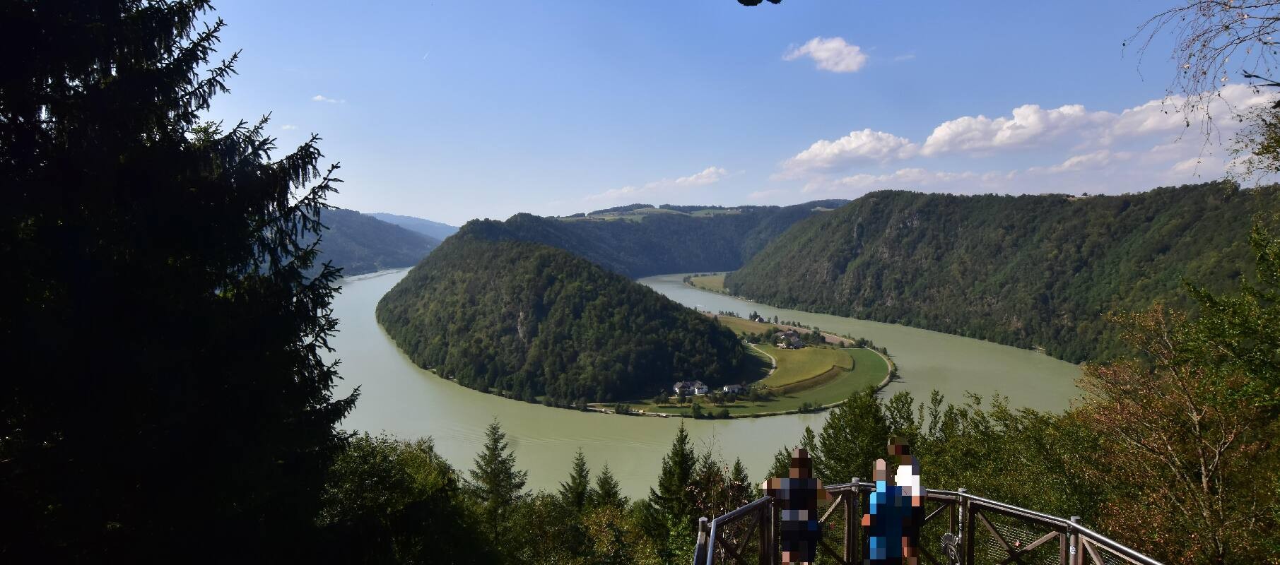 Archiv Foto Webcam Schlögener Schlinge im Oberen Donautal