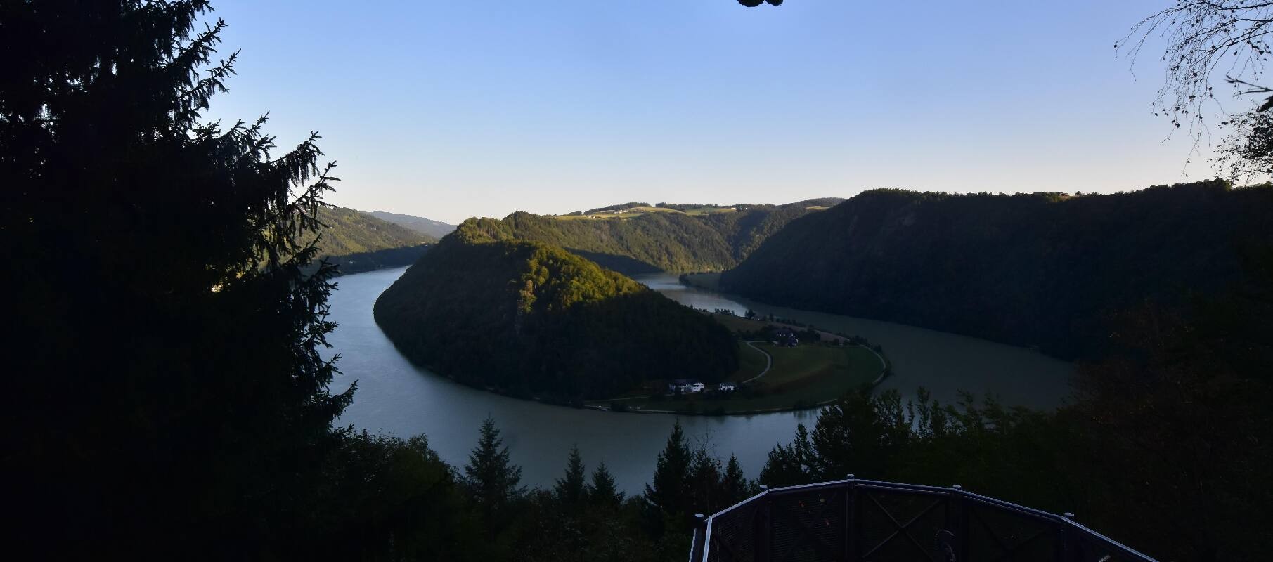Archived image Webcam Haibach: Schlögener Donauschlinge