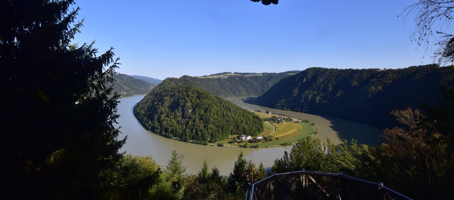 Archived image Webcam Haibach: Schlögener Donauschlinge