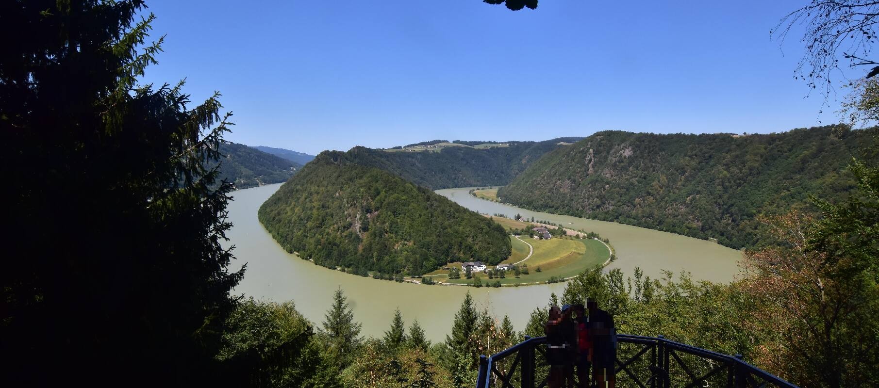 Archived image Webcam Haibach: Schlögener Donauschlinge