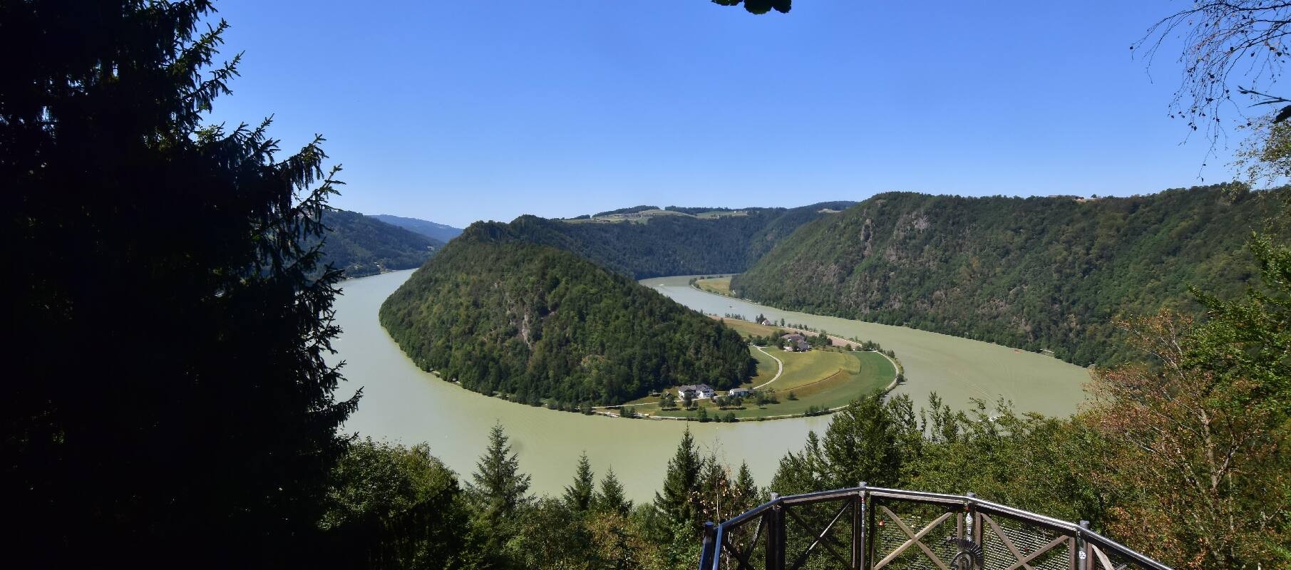 Archived image Webcam Haibach: Schlögener Donauschlinge