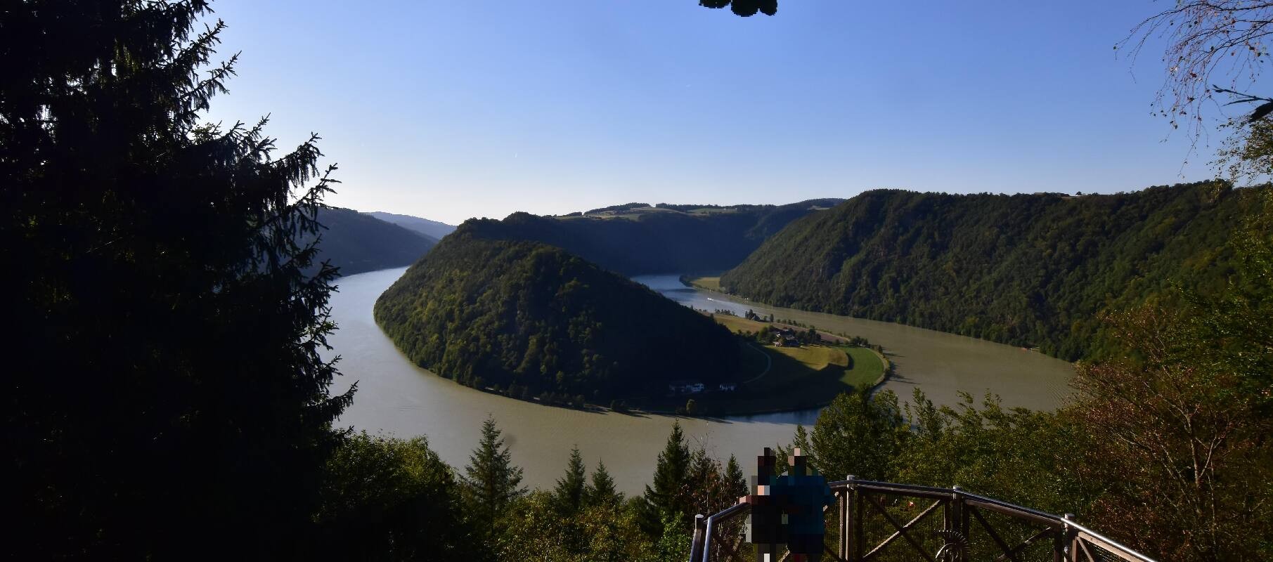 Archiv Foto Webcam Schlögener Schlinge im Oberen Donautal