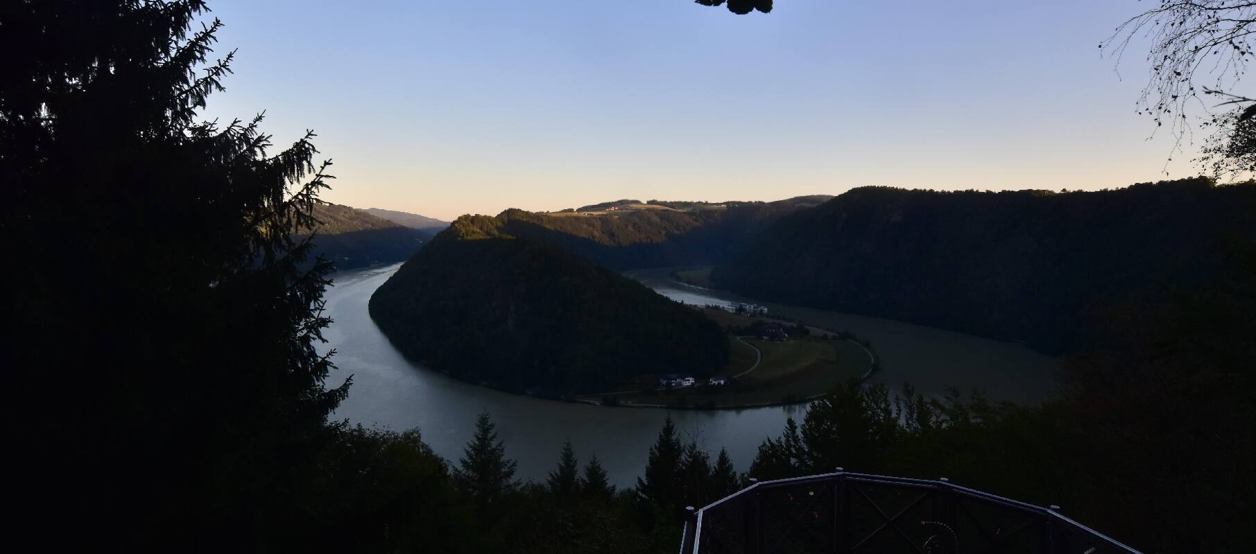 Archiv Foto Webcam Schlögener Schlinge im Oberen Donautal