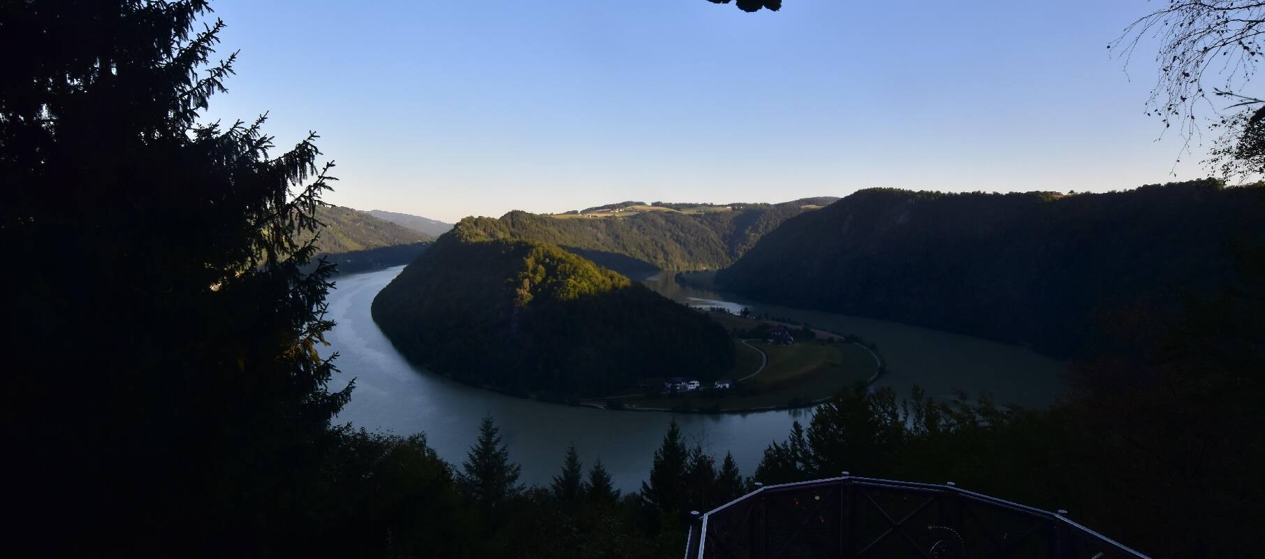 Archiv Foto Webcam Schlögener Schlinge im Oberen Donautal