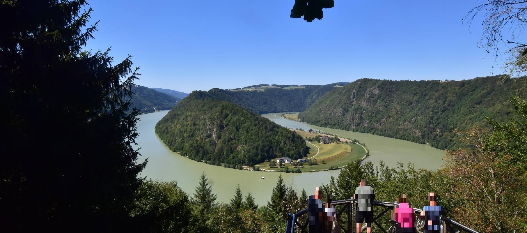 Archiv Foto Webcam Schlögener Schlinge im Oberen Donautal