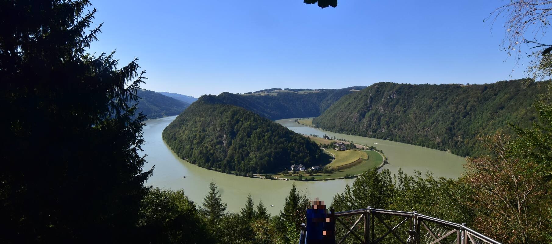 Archiv Foto Webcam Schlögener Schlinge im Oberen Donautal
