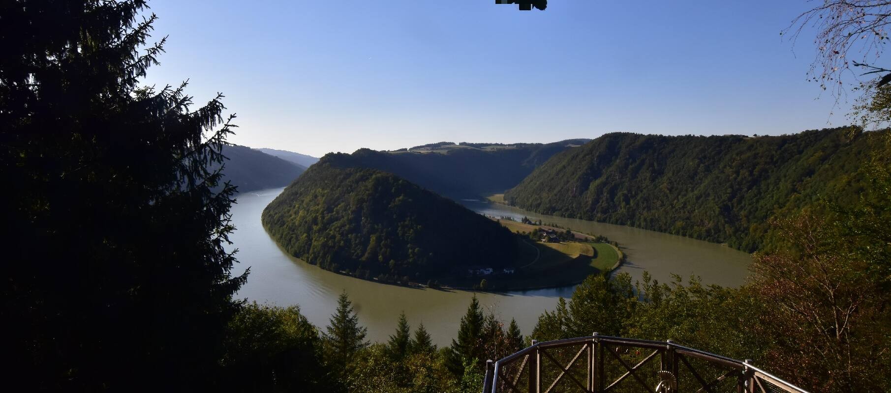 Archiv Foto Webcam Schlögener Schlinge im Oberen Donautal