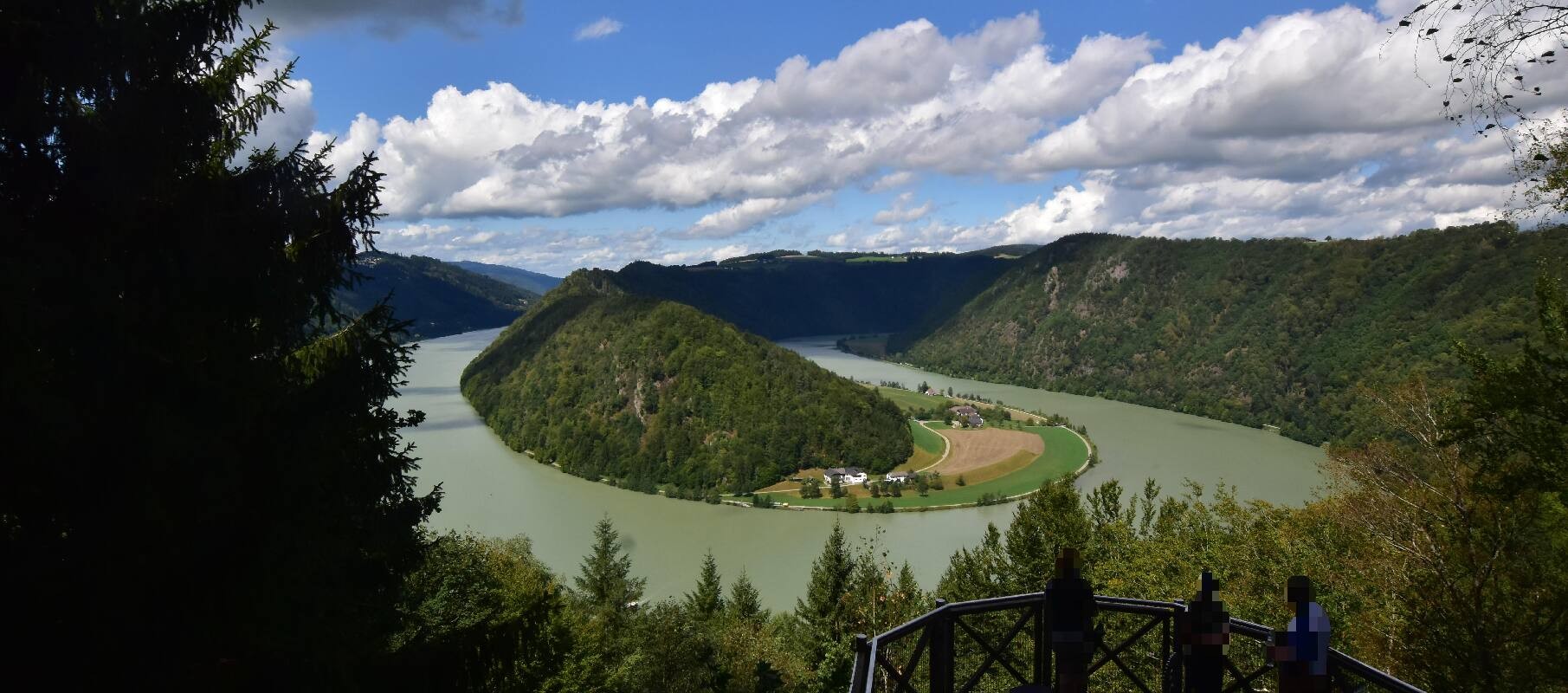 Archived image Webcam Haibach: Schlögener Donauschlinge