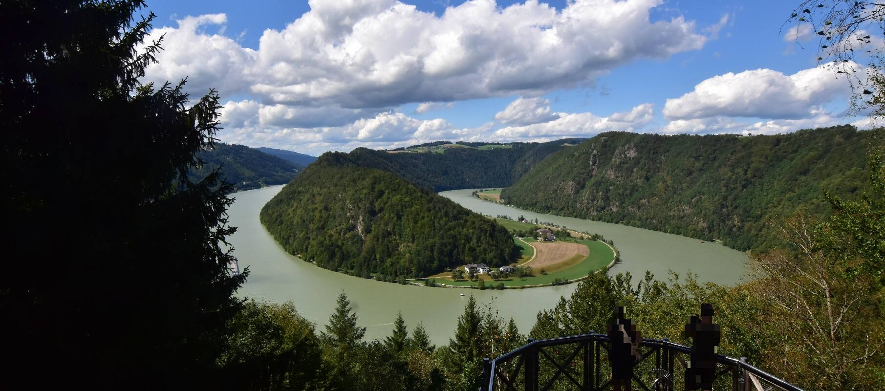 Archived image Webcam Haibach: Schlögener Donauschlinge