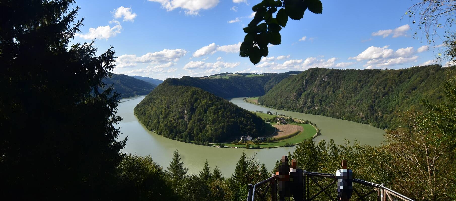 Archiv Foto Webcam Schlögener Schlinge im Oberen Donautal