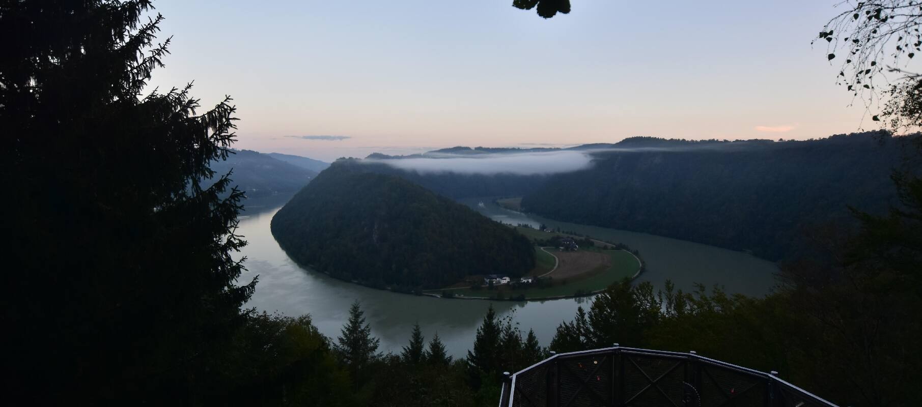 Archiv Foto Webcam Schlögener Schlinge im Oberen Donautal