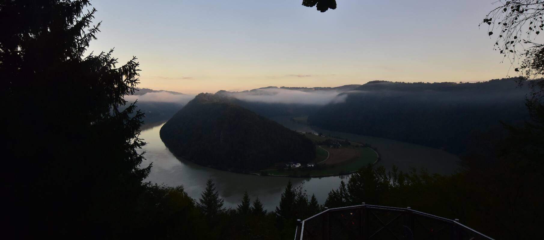 Archiv Foto Webcam Schlögener Schlinge im Oberen Donautal