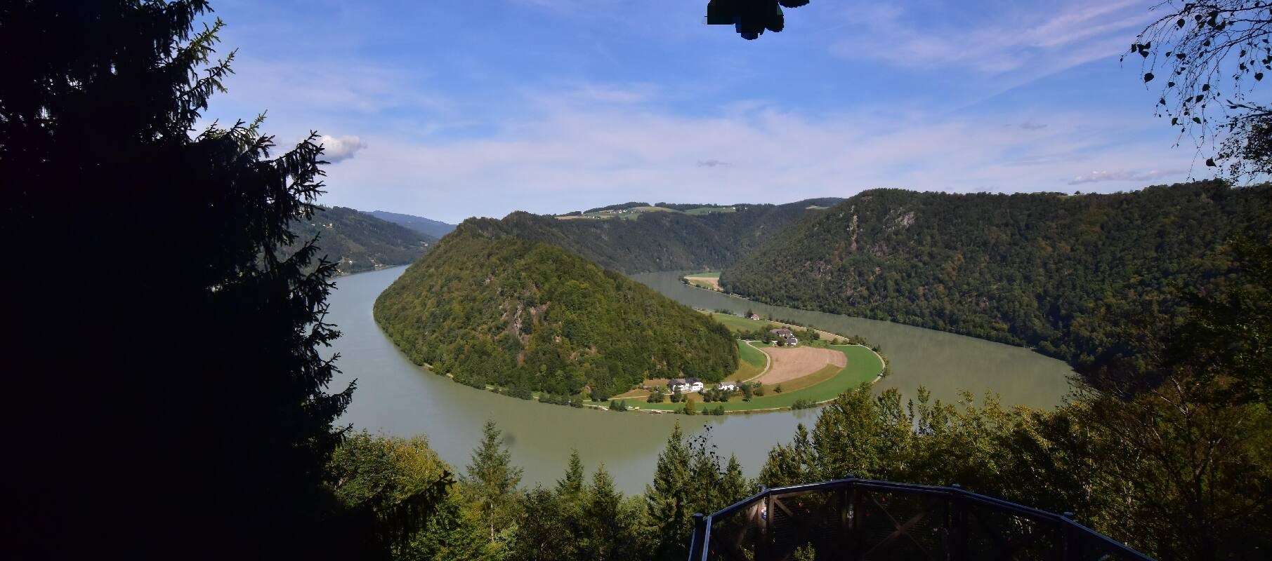 Archiv Foto Webcam Schlögener Schlinge im Oberen Donautal