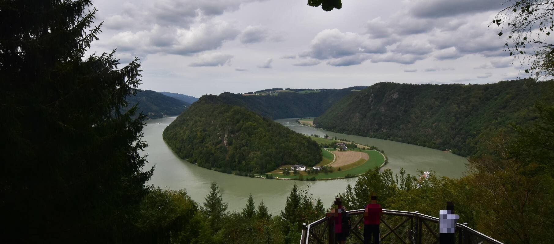 Archiv Foto Webcam Schlögener Schlinge im Oberen Donautal