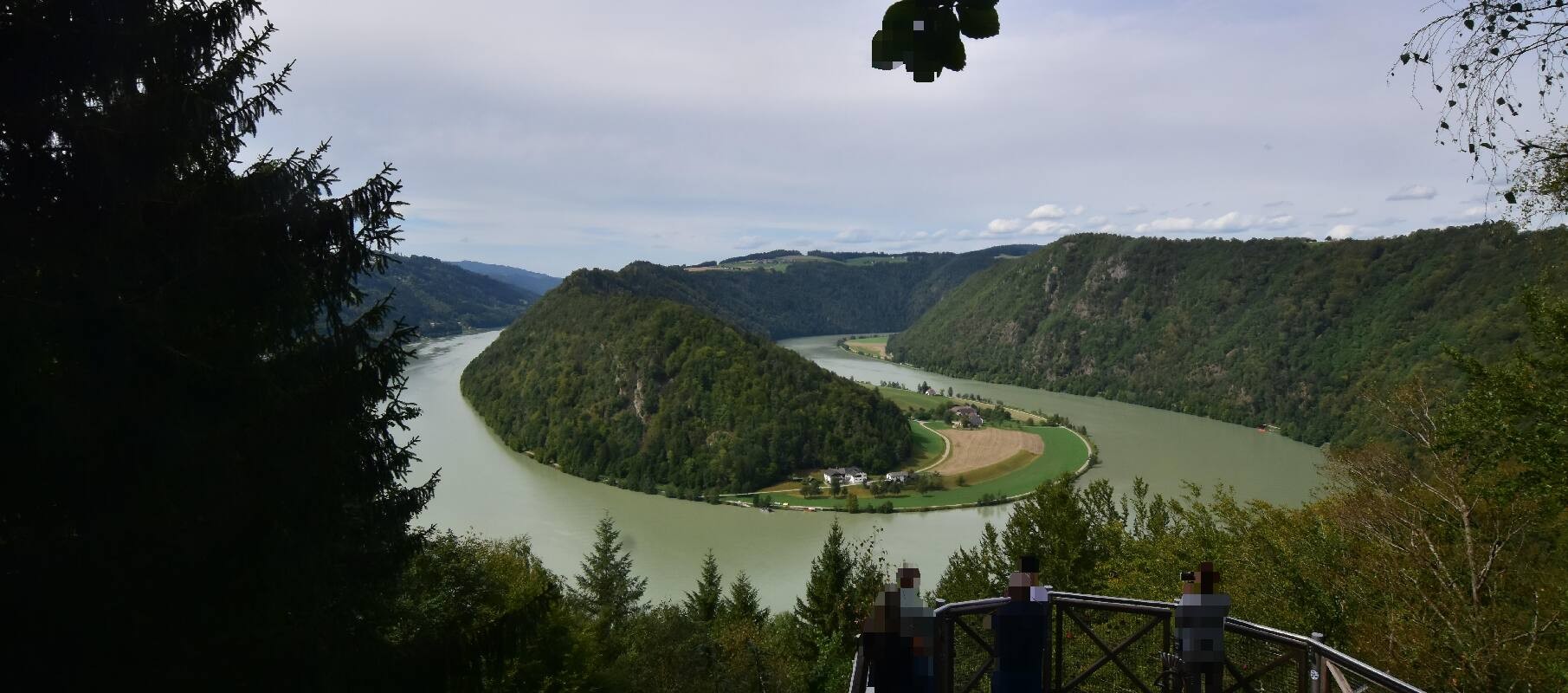 Archiv Foto Webcam Schlögener Schlinge im Oberen Donautal