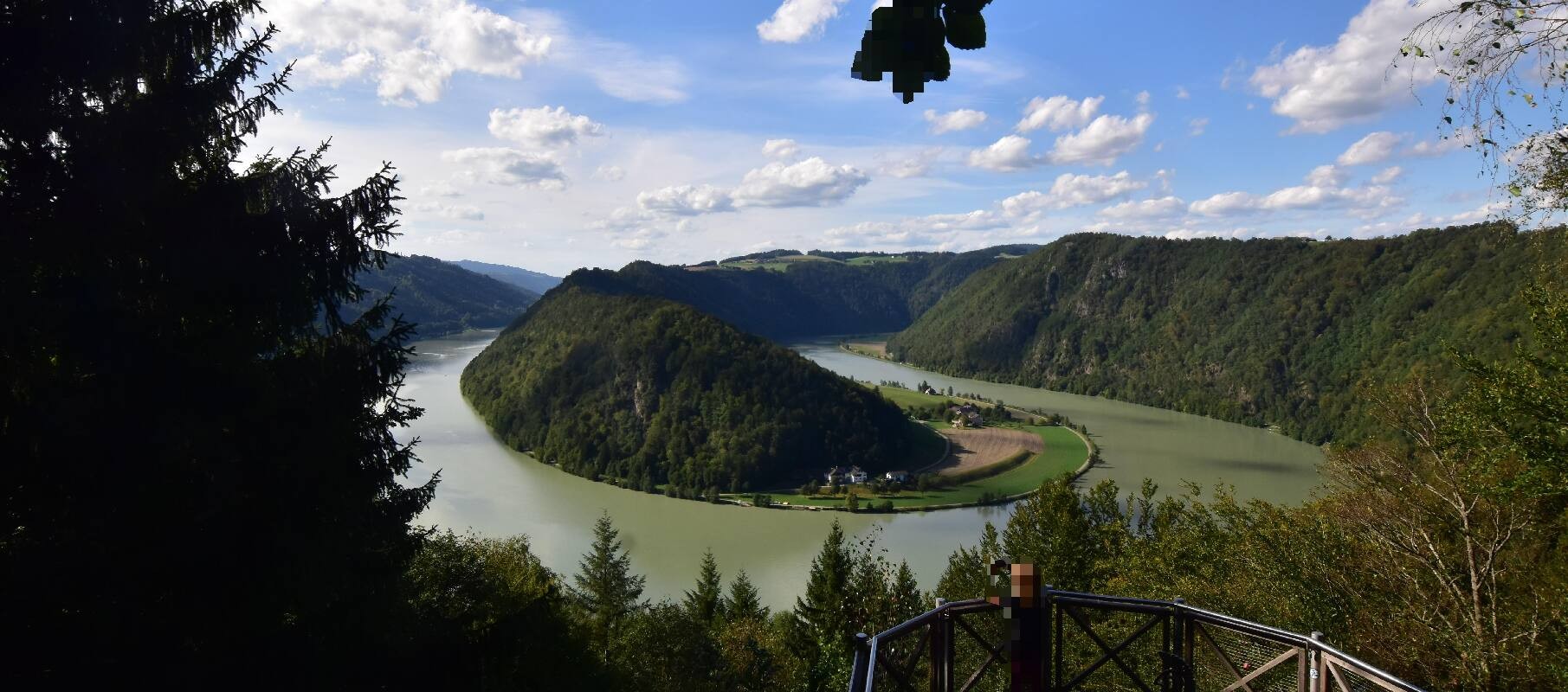 Archiv Foto Webcam Schlögener Schlinge im Oberen Donautal