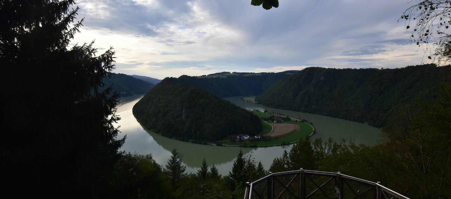 Archiv Foto Webcam Schlögener Schlinge im Oberen Donautal