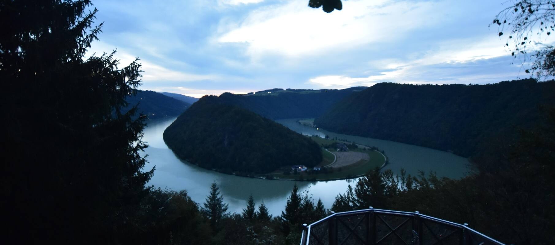 Archiv Foto Webcam Schlögener Schlinge im Oberen Donautal