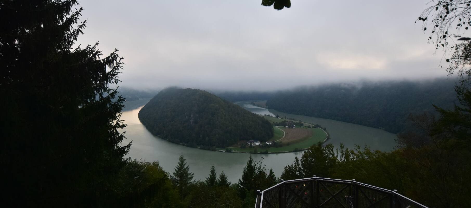 Archiv Foto Webcam Schlögener Schlinge im Oberen Donautal