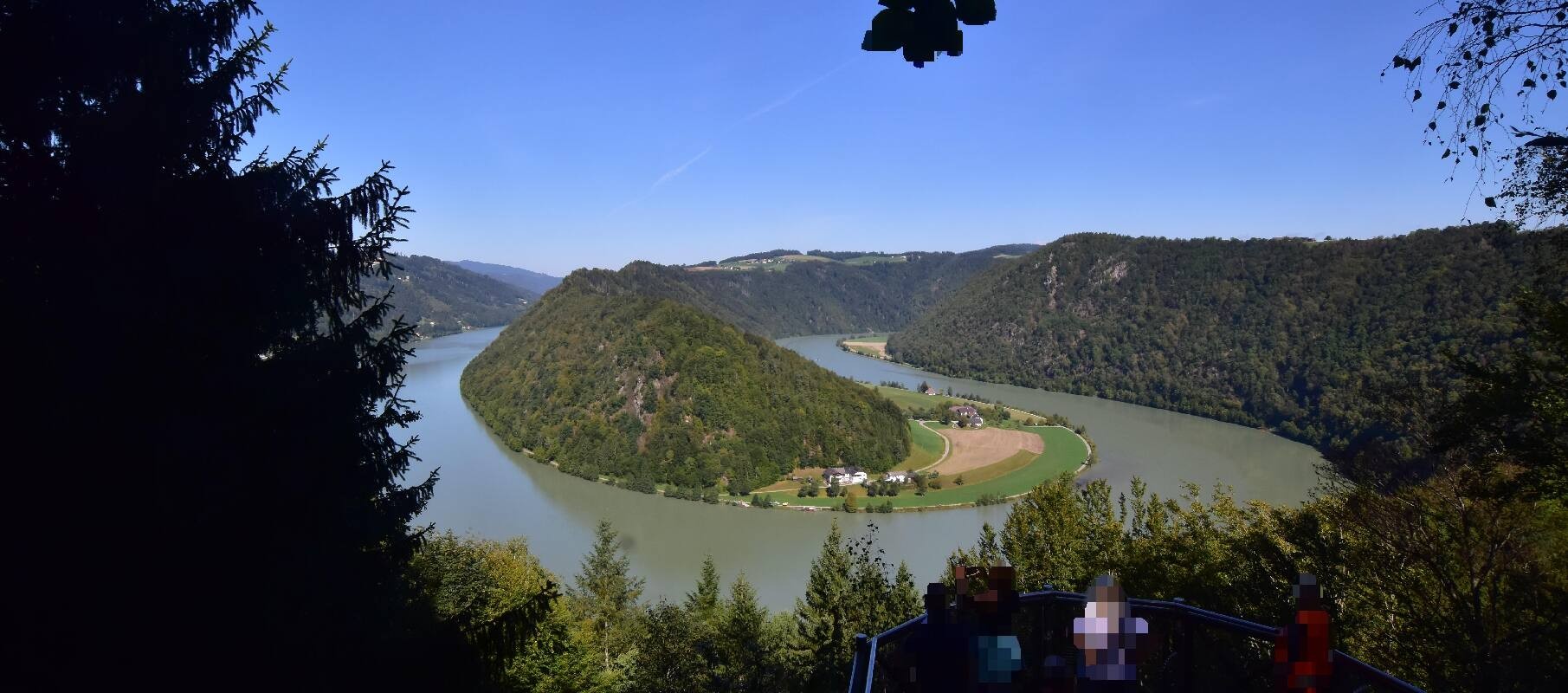 Archiv Foto Webcam Schlögener Schlinge im Oberen Donautal