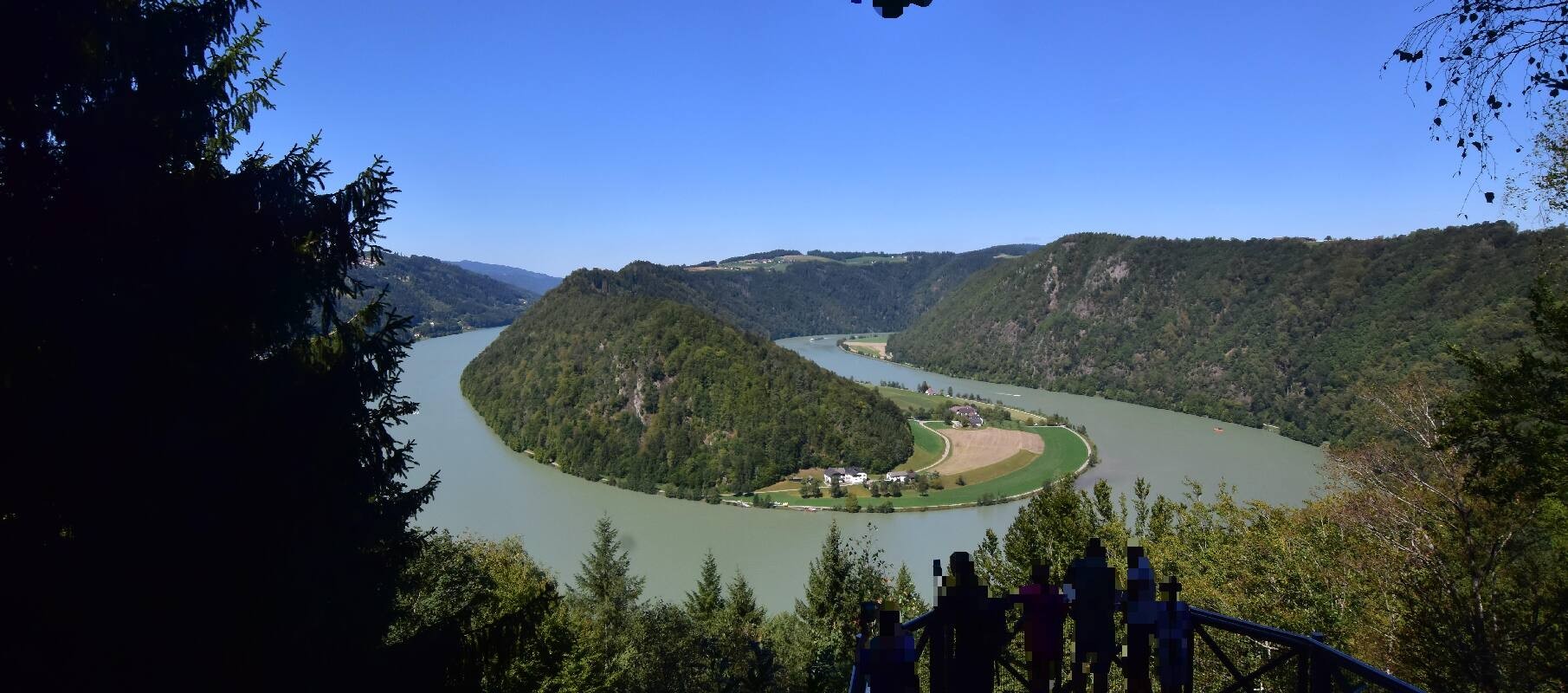 Archiv Foto Webcam Schlögener Schlinge im Oberen Donautal