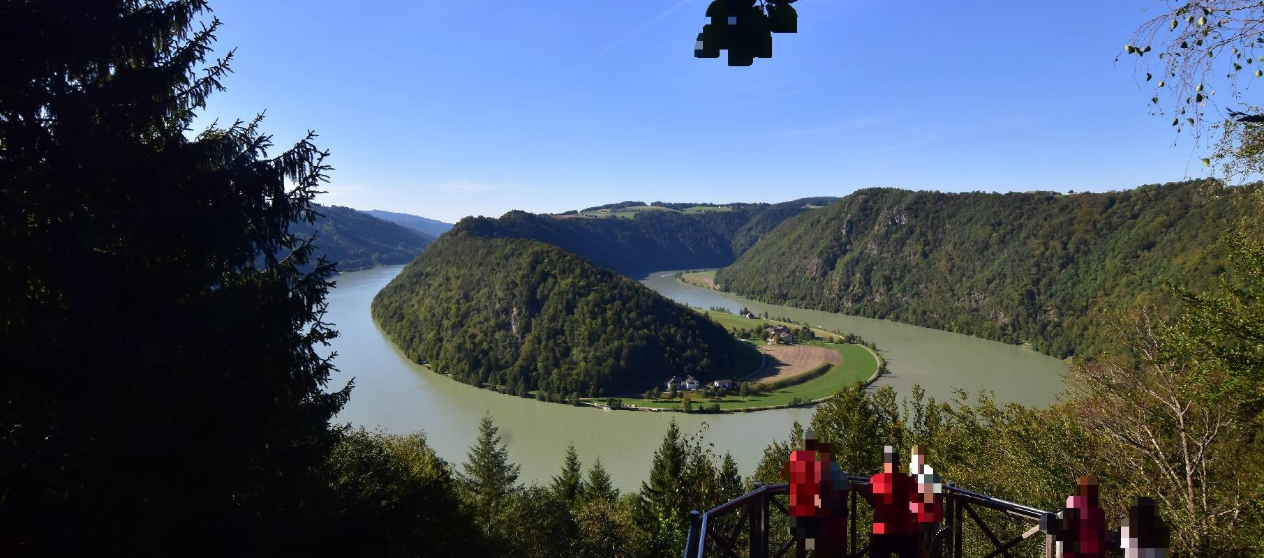 Archiv Foto Webcam Schlögener Schlinge im Oberen Donautal