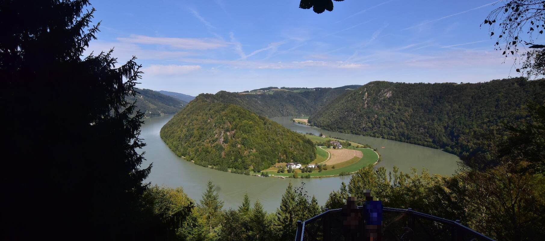 Archiv Foto Webcam Schlögener Schlinge im Oberen Donautal