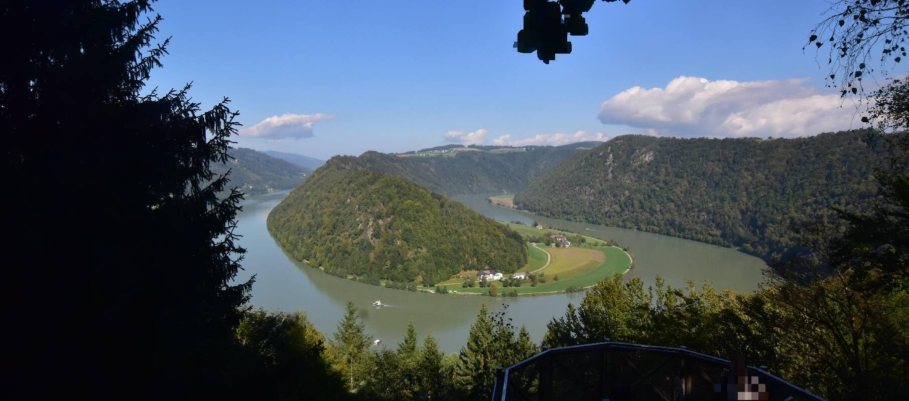 Archiv Foto Webcam Schlögener Schlinge im Oberen Donautal